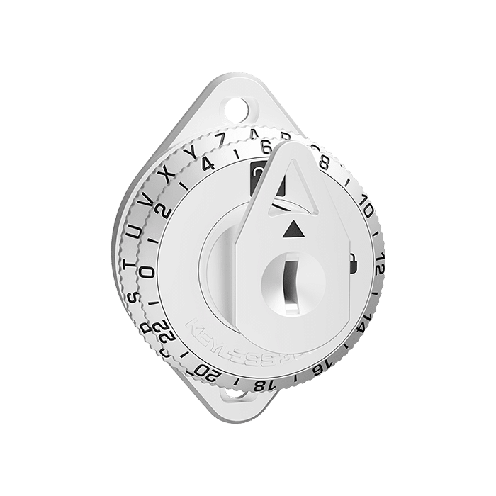 Keyless360_ADA_MatteWhite_WhiteBG Keyless360_ADA_MatteWhite